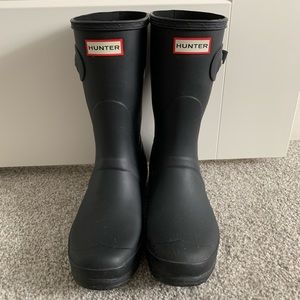 Hunter Women's Original Short Insulated Rain Boots